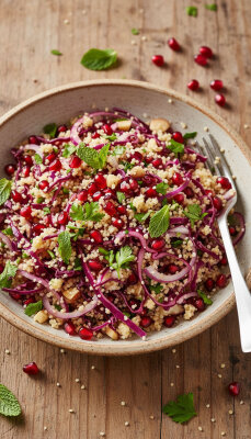 Rotkohl-Tabouleh – Modern, Frisch &amp; Knackig - Rotkohl-Tabouleh – Frisch, Leicht &amp; Modern