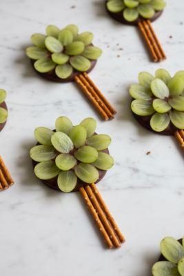 Kreative Schokoladen-Ideen am Stiel: Osternester &amp; Schokoblumen einfach selber machen - Schokoladen DIY: Osternester &amp; Schokoblumen am Stiel einfach machen