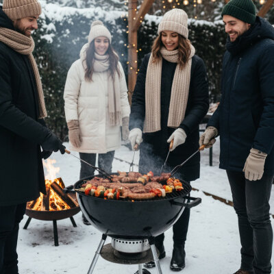 Wintergrillen Tipps &amp; Tricks – Grillen mit eluno &amp; bremermann Zubehör - So gelingt das Winter-BBQ: Rezepte, Tipps und Top-Grillzubehör