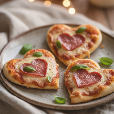 Mini-Herzpizzen – Herz-Pizza für jeden besonderen Anlass - Mini-Herzpizzen – Herz-Pizza für jeden besonderen Anlass