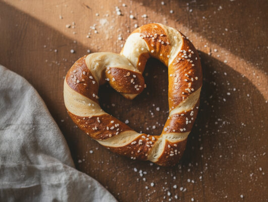 Schnelle Laugenherzen: Das perfekte Frühstücks-DIY für besondere Momente - Laugenherzen einfach selber machen – schnelles DIY aus Laugenstangen