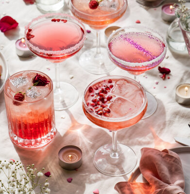 Herzklopfen im Glas: Die schönsten Valentinstags-Cocktails - Herzklopfen im Glas: Die schönsten Valentinstags-Cocktails