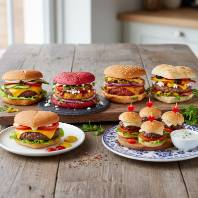 5 romantische Burger-Ideen für dein Valentinstags-Dinner - 5 romantische Burger-Ideen für dein Valentinstags-Dinner