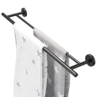 Badetuchstange PIAZZA BLACK