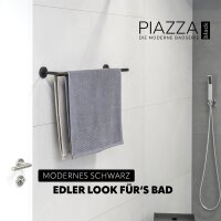 Badetuchstange PIAZZA BLACK