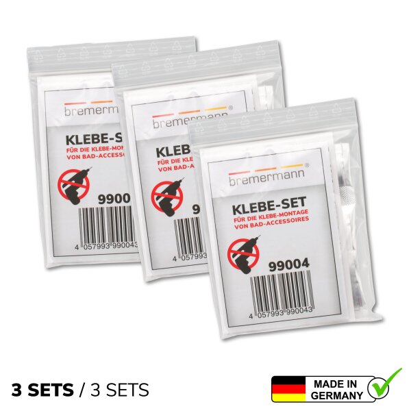 Klebe-Set 3er Set