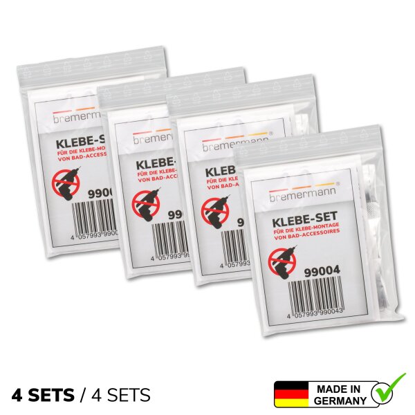 Klebe-Set 4er Set
