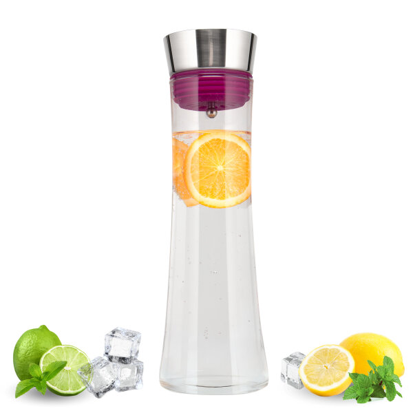 Glaskaraffe CAROLA 1 L