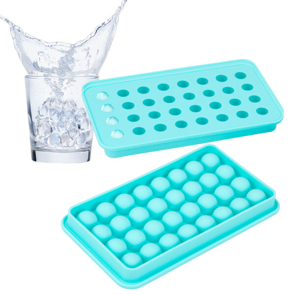 Silikon-Eiskugelform 2er Set