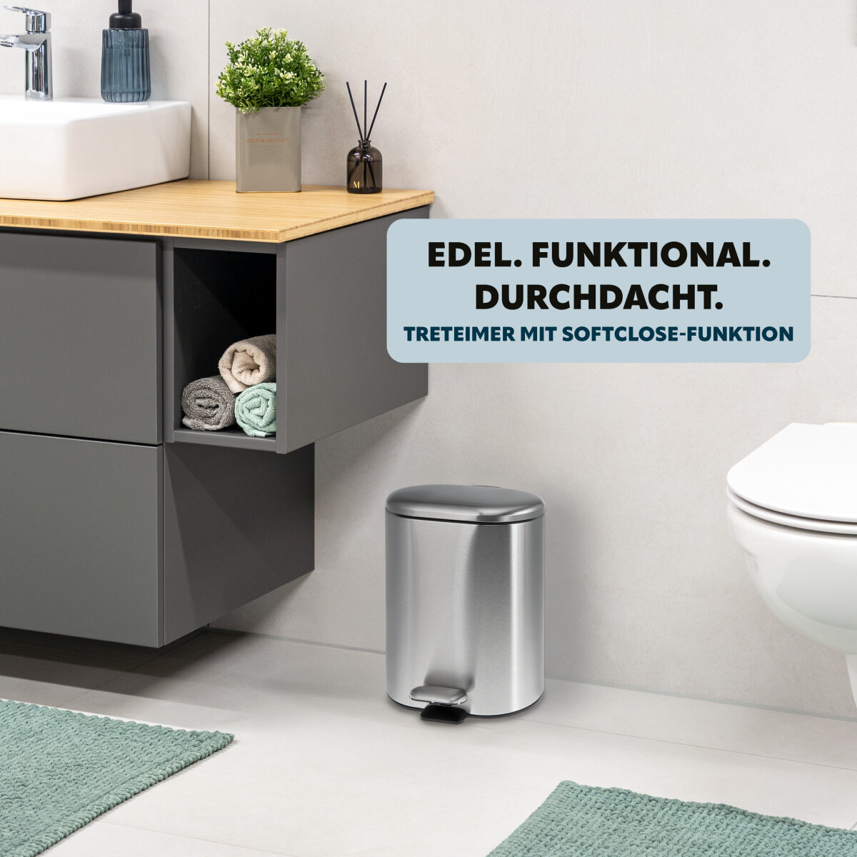 eckregal wand hängend BALOS XL - weiß - Honig Eiche - 140 cm hoch Glühweinkocher, Kaffeemaschine - dj-kipp-elchs