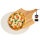 Pizzastein 2tlg.