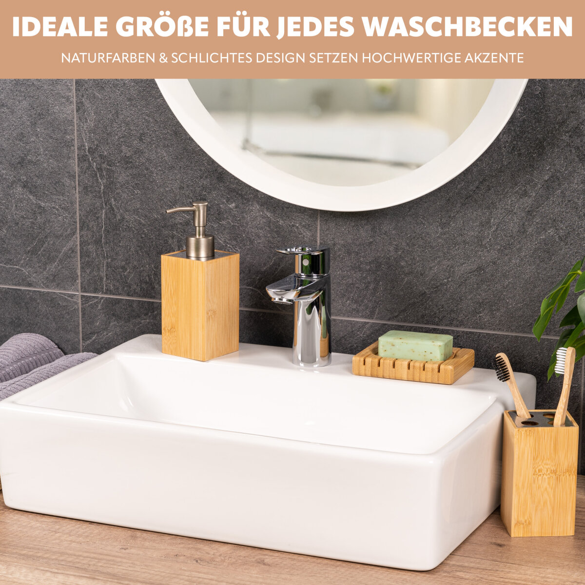 Badezimmer-Set 3tlg., 22,99