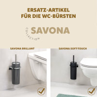 WC-Garnitur SAVONA Ersatzbürstenkopf 4er Set