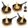 Grillpfännchen 4er Set