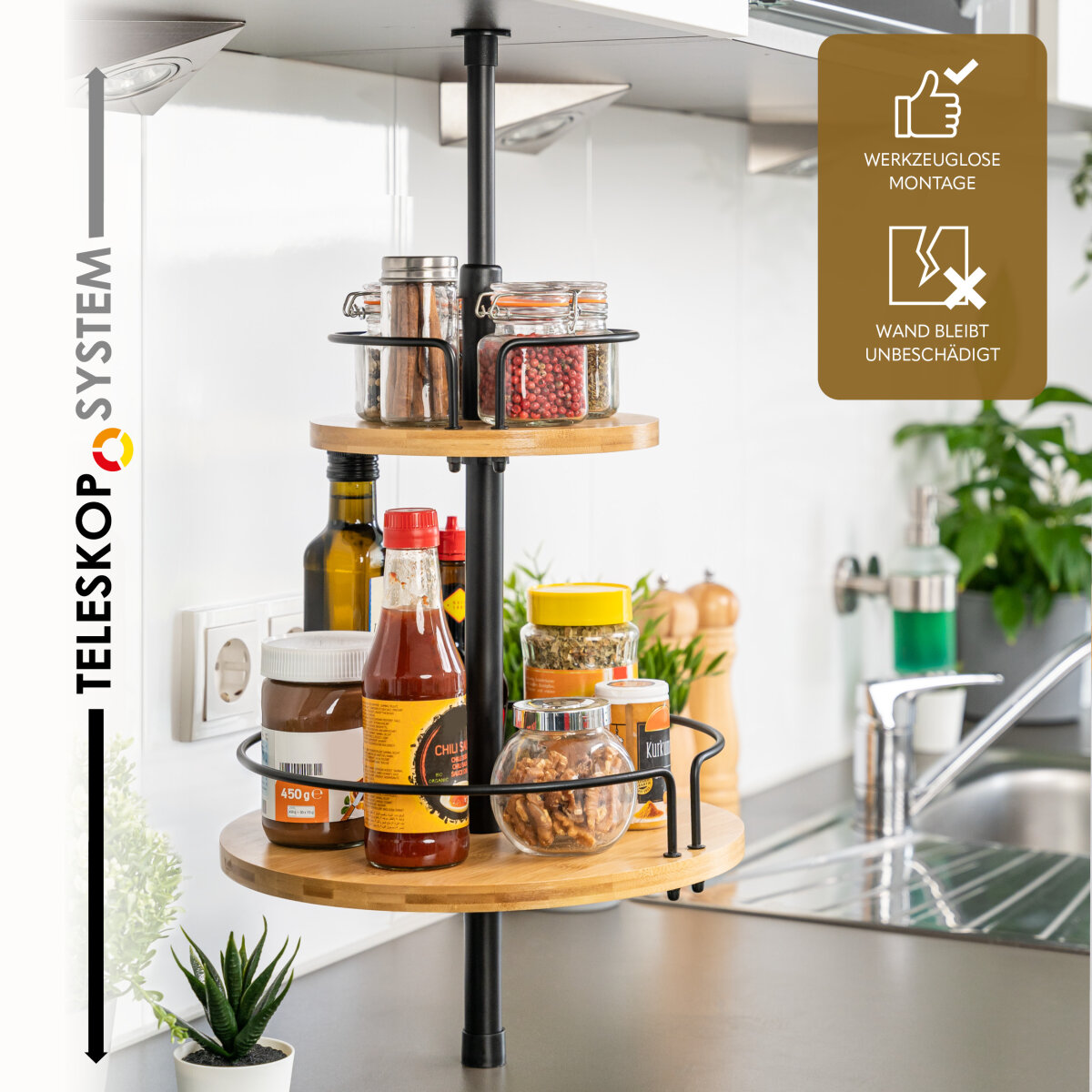 Teleskop-Gewürzregal, 34,99 €