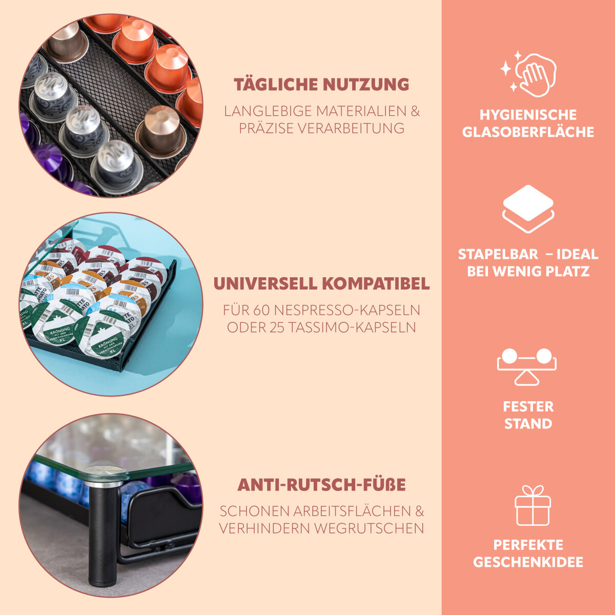 Kaffeekapsel-Box passend fr Nespresso, 46,99