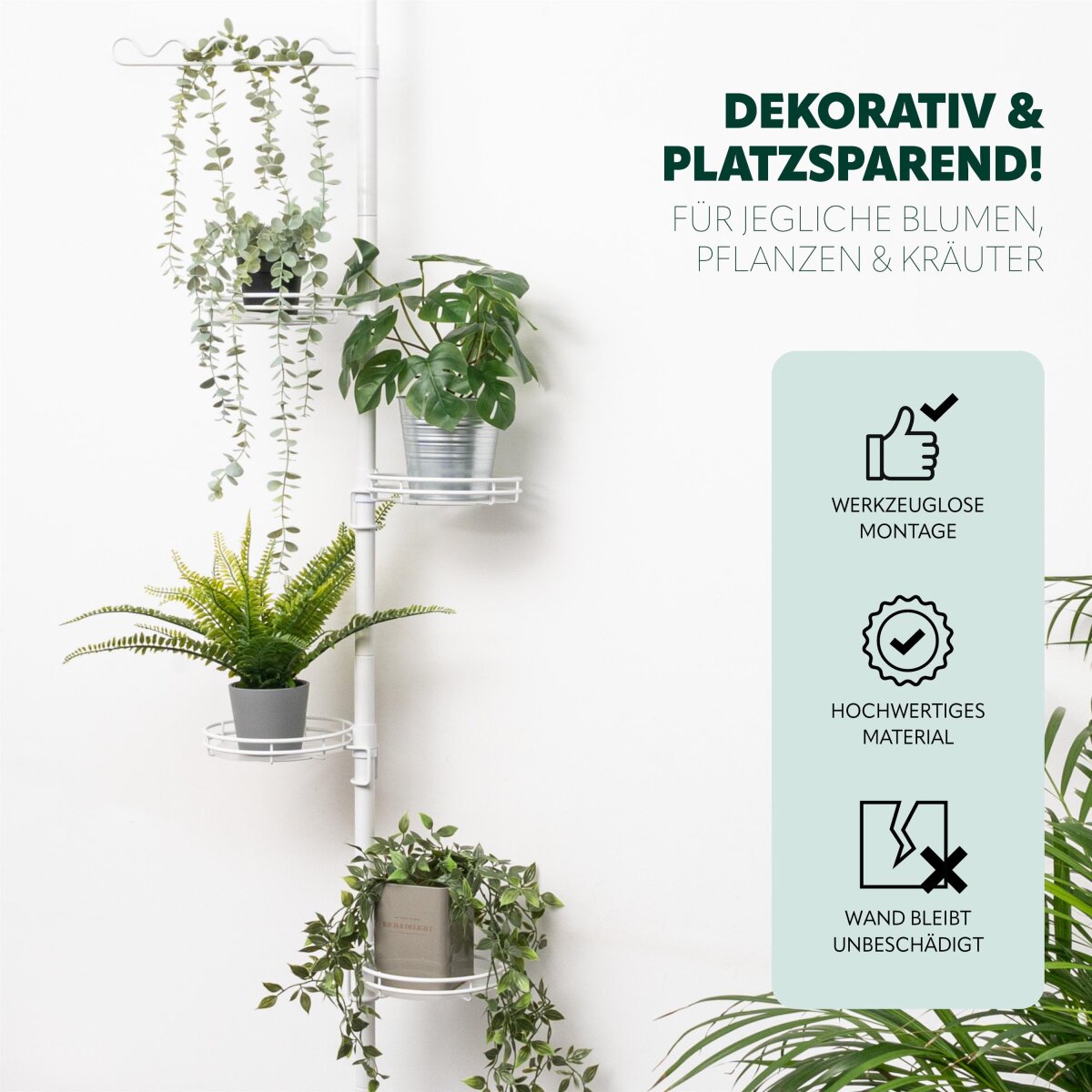 Teleskop-Blumenregal, 54,99 €
