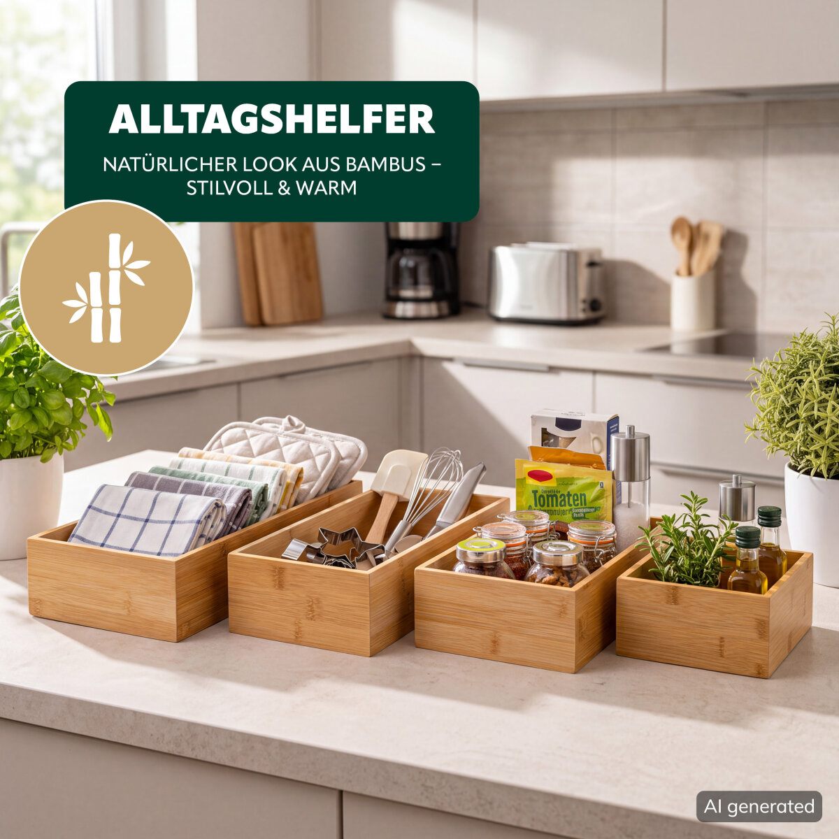 Aufbewahrungsbox 4tlg., 37,99 €