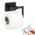 Toilettenpapierhalter PIAZZA BLACK TAPE