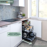 B-Ware Teleskopschublade 45 cm