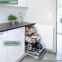 B-Ware Teleskopschublade 40 cm