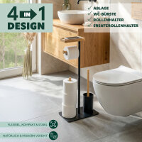 Stand WC-Garnitur 4in1