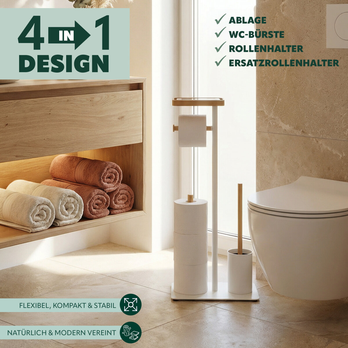 Stand WC-Garnitur 4in1, 42,99