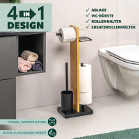 Stand WC-Garnitur 4in1
