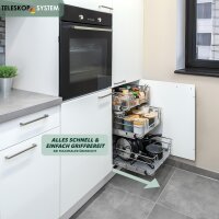B-Ware Teleskopschublade 60 cm