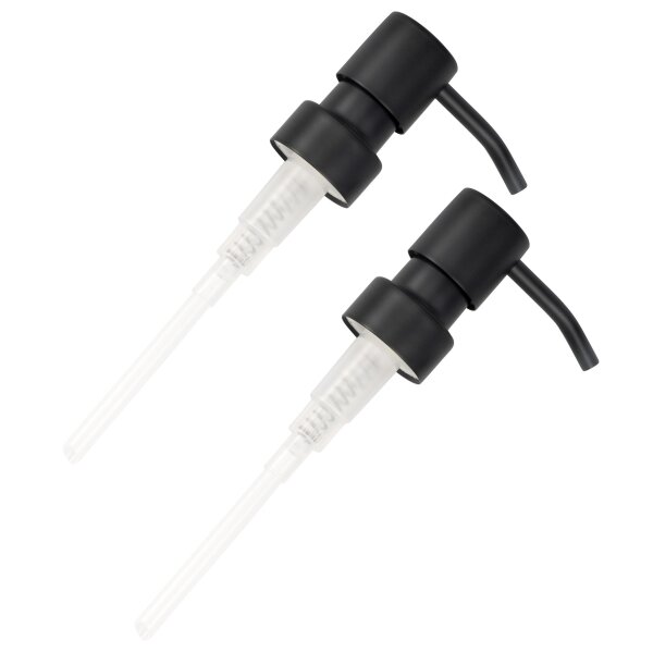 Seifenspender PIAZZA BLACK Pumpkopf 2er Set
