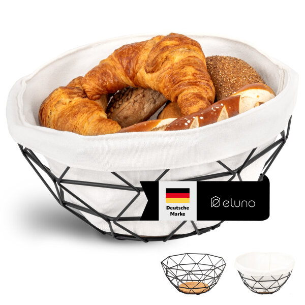 Obst- und Brotkorb