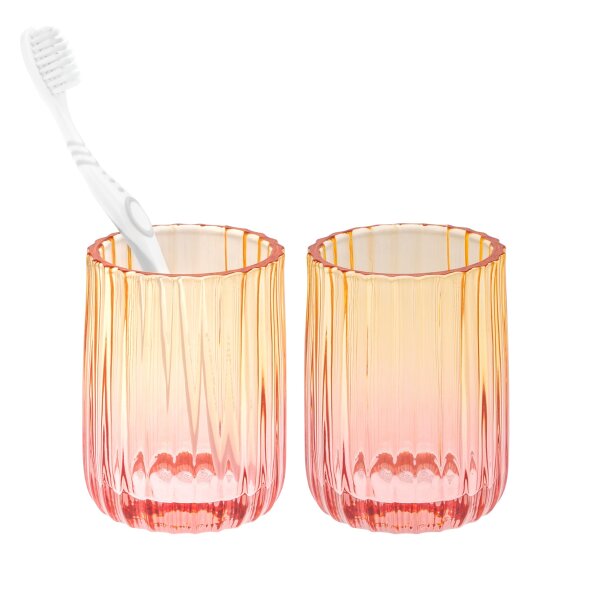 Zahnputzbecher 2er Set