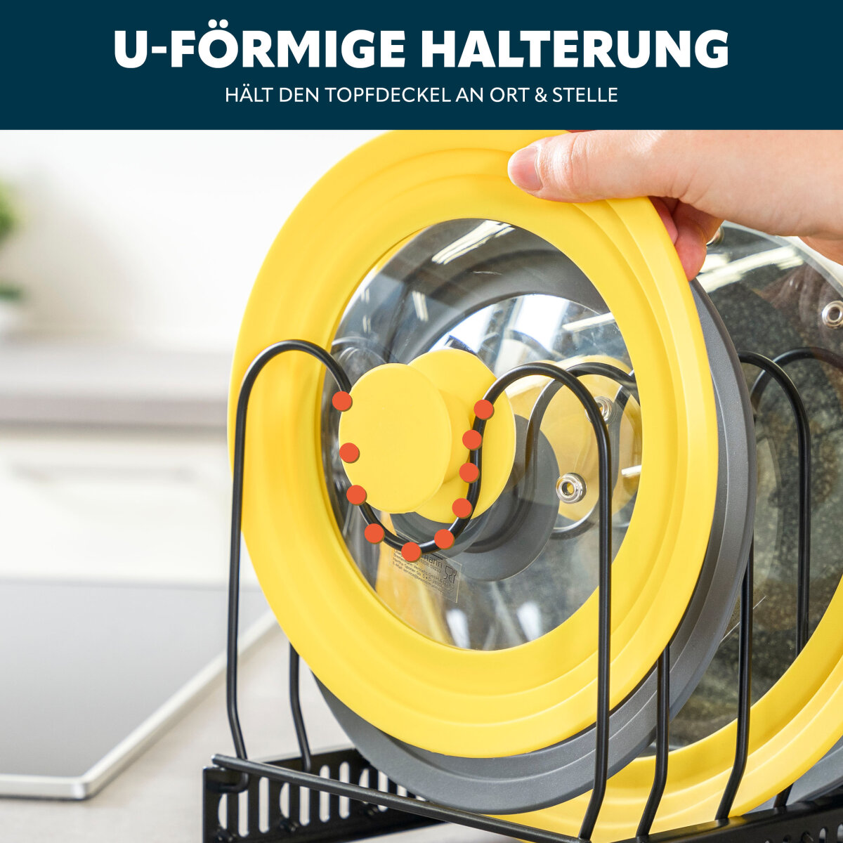 Topfdeckel und Pfannenhalter, 19,99 €