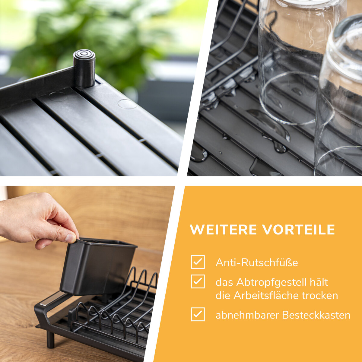 klappboxen mit deckel Klappbox 45L faltbar Holzdeckel – stabil & platzsparend, € 34,90 Color:Creme