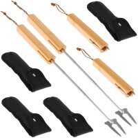 B-Ware Teleskop-Grillgabel 4er Set