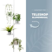 Teleskop-Blumenregal Pflanzenteller
