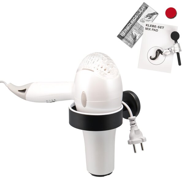 Föhnhalter PIAZZA BLACK