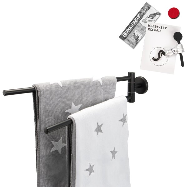 Handtuchhalter PIAZZA BLACK