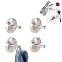 Handtuchhaken PIAZZA 4er Set