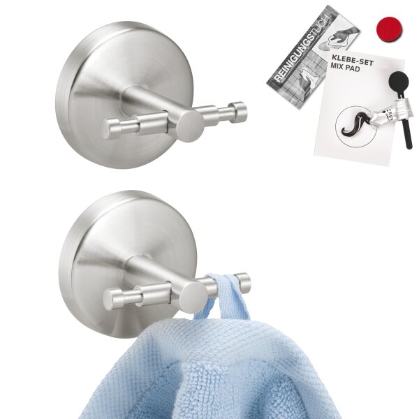 Handtuchhaken PIAZZA 2er Set