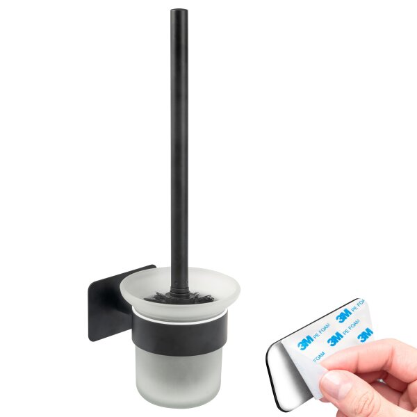 B-Ware WC-Garnitur PIAZZA BLACK TAPE