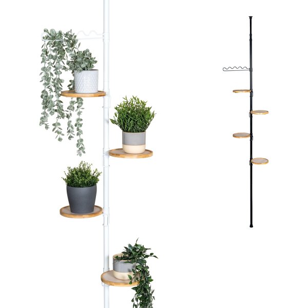 Teleskop-Blumenregal