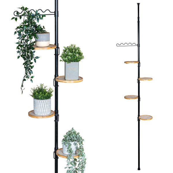 Teleskop-Blumenregal