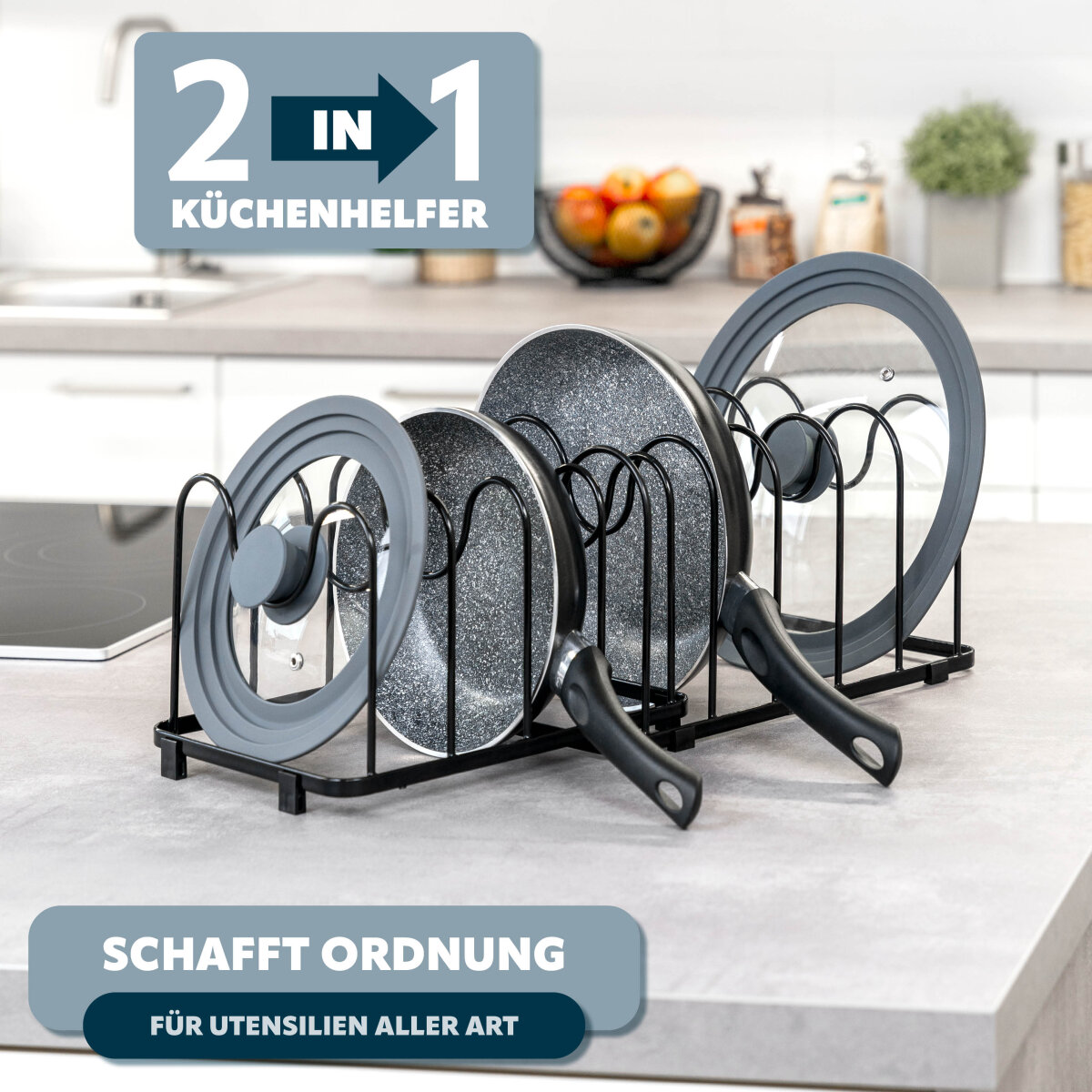 B-Ware Topfdeckelhalter 2tlg., 11,99 €