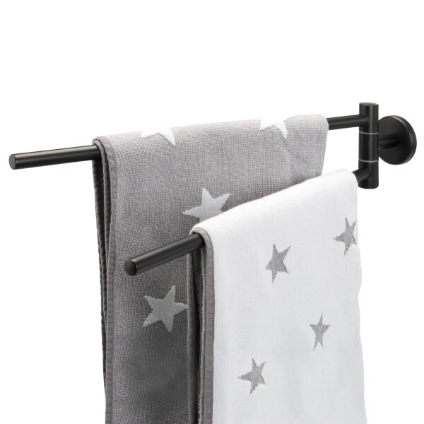 B-Ware Handtuchhalter PIAZZA BLACK