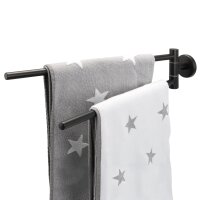 B-Ware Handtuchhalter PIAZZA BLACK