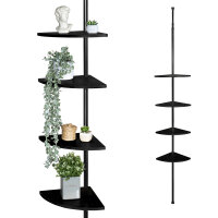 Teleskop-Wandeckregal