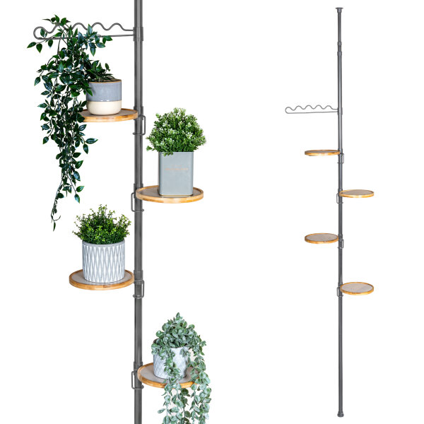 Teleskop-Blumenregal