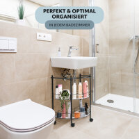 Waschbecken-Unterregal