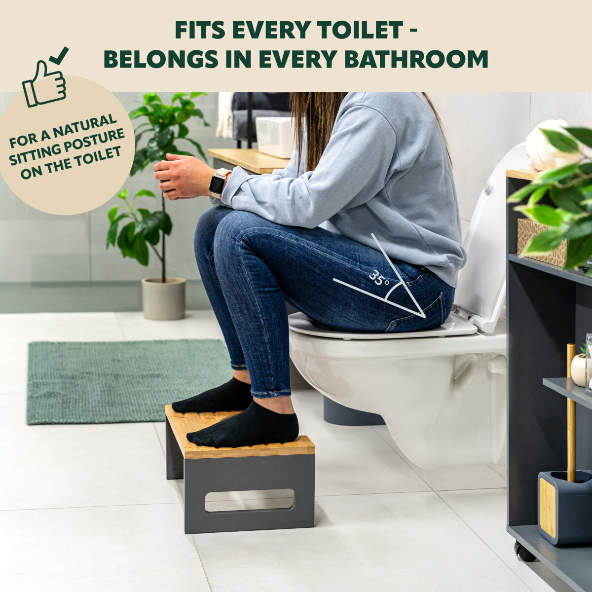 Toilettenhocker, 37,99